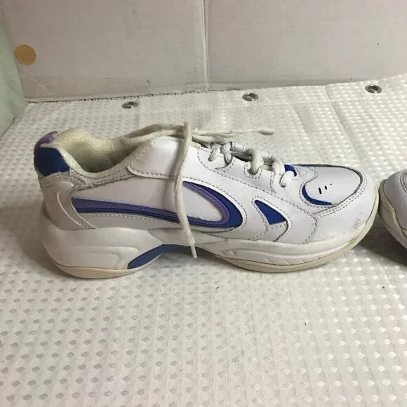 CURVES WOMENS LEATHER WALKING SHOES SIZE 6.5 - Picture 4 of 9